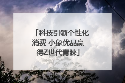 科技引领个性化消费 小象优品赢得Z世代青睐