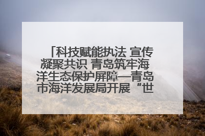 科技赋能执法 宣传凝聚共识 青岛筑牢海洋生态保护屏障—青岛市海洋发展局开展“世界海洋日”和“全国海洋宣传日”宣传活动