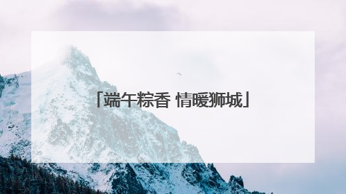 端午粽香 情暖狮城