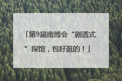 第9届南博会“剧透式”探馆，包好逛的！