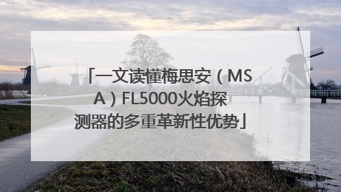一文读懂梅思安（MSA）FL5000火焰探测器的多重革新性优势