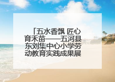 五水香飘 匠心育禾苗——五河县东刘集中心小学劳动教育实践成果展暨夏集小学首届美食节盛大举行