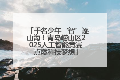 千名少年‘智’逐山海！青岛崂山区2025人工智能竞赛点燃科技梦想