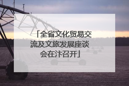 全省文化贸易交流及文旅发展座谈会在汴召开