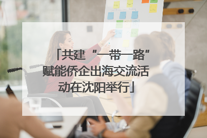 共建“一带一路”赋能侨企出海交流活动在沈阳举行
