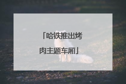 哈铁推出烤肉主题车厢