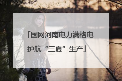 国网河南电力满格电护航“三夏”生产