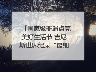 国家级非遗点亮美好生活节 吉尼斯世界纪录“最细手工切面”邀您来品！｜美好生活有“盐”味