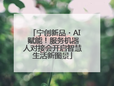 宁创新品・AI 赋能！服务机器人对接会开启智慧生活新图景