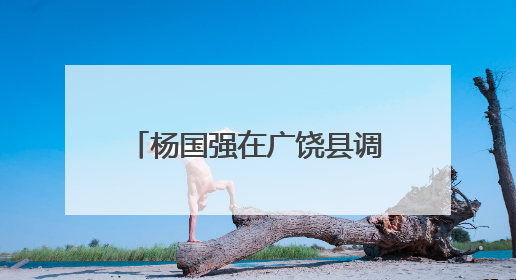 杨国强在广饶县调研时强调 把学习教育成果转化为高质量发展成效 推动经济稳健向好进中提质