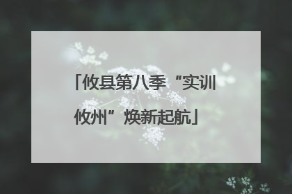攸县第八季“实训攸州”焕新起航