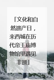 文化和自然遗产日，来西城在历代帝王庙博物馆里遇见非遗