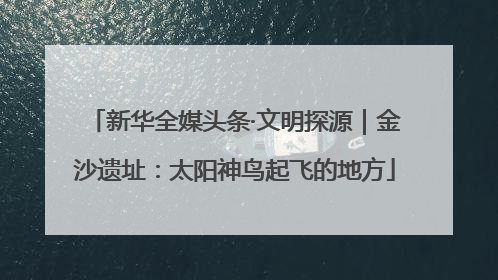 新华全媒头条·文明探源｜金沙遗址：太阳神鸟起飞的地方