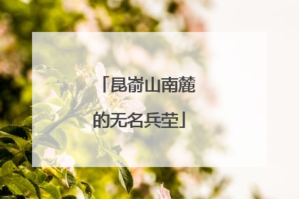 昆嵛山南麓的无名兵茔