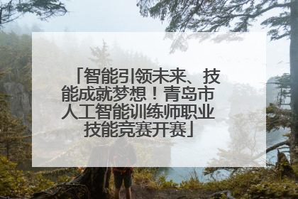 智能引领未来、技能成就梦想！青岛市人工智能训练师职业技能竞赛开赛
