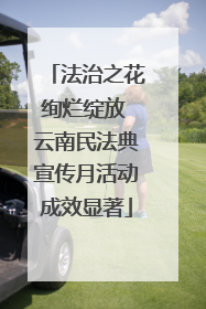 法治之花绚烂绽放 云南民法典宣传月活动成效显著