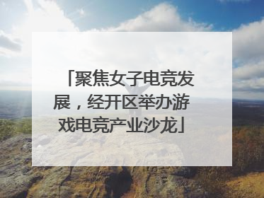 聚焦女子电竞发展，经开区举办游戏电竞产业沙龙