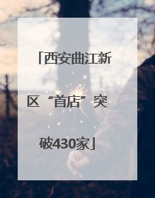 西安曲江新区“首店”突破430家