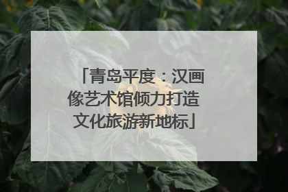 青岛平度：汉画像艺术馆倾力打造文化旅游新地标