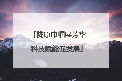 陇原巾帼展芳华 科技赋能促发展