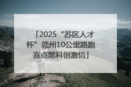 2025“苏区人才杯”赣州10公里路跑赛点燃科创激情